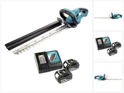 Immagine prodotto di Tagliasiepi a batteria Makita DUH 523 RF2 18 V 52 cm + 2 batterie da 3,0 Ah + caricabatterie