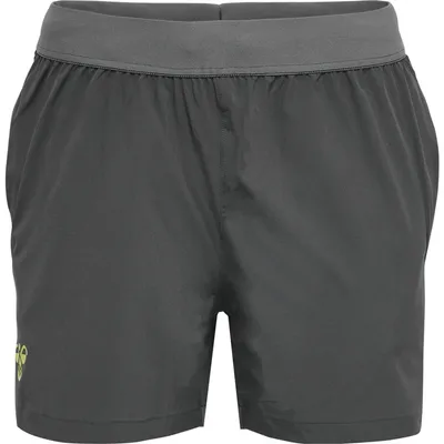 Imagen del producto de Pantalón corto de entrenamiento Hummel, color gris, talla XL, para mujer