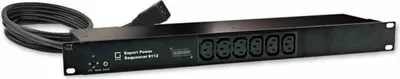 Productafbeelding van GUDE 8112-6 Expert Power Sequenzer: 6x C13-aansluitingen met overspanningsbeveiliging en netfilter, aansluiting C19