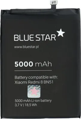 Produktbild von Bluestar Akku Ersatz kompatibel mit XIAOMI REDMI 8 5000mAh Li-lon Austausch Batterie Accu BN51