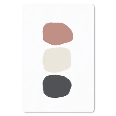Produktbild von MuchoWow® Mauspad Mousepad Minimalismus - Pastell - Gestaltung 40x60 cm - Mousepads - Maus Mat - Pad - Mausunterlage - Schreibtisch Accesoire
