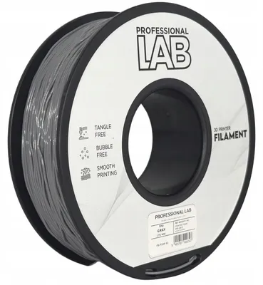 Produktbild von TPU-Filament Grau Prof. Lab. 1,75 mm 1000 g 3D-Drucker