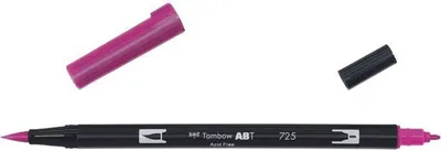 Produktbild von Tombow Tombow ABT Dual Brush Pen 725 Rhodaminrot
