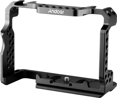 Produktbild von Andoer Camera Cage Video Rig aus Aluminiumlegierung als Ersatz fuer Sony A7R III / A7 II / A7III