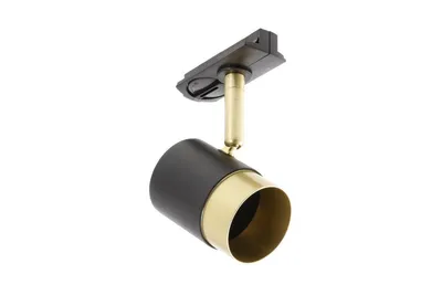 Produktbild von GTV - Leuchte für 1-phasige Sammelschiene, ORIO, GU10, max.20W, AC220-240V, 50/60Hz, IP20, rund, schwarz