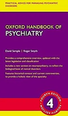 Obrázek produktu pro Oxford Handbook of Psychiatry