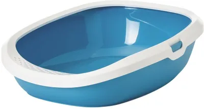 Produktbild von Nobby Katzentoilette Gizmo blau/weiß, Größe: M