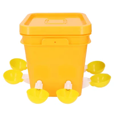 Image de Kit d'abreuvement automatique pour poulets,Kit d'abreuvement automatique pour volailles,Distributeur d'eau pour volailles