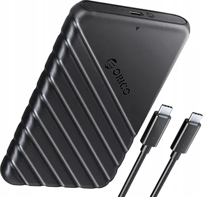 Zdjęcie produktu dla KIESZEŃ NA DYSK 2,5" SATA HDD SSD 7-9.5mm USB-C 3.1 OBUDOWA ORICO 5Gb/s 6TB
