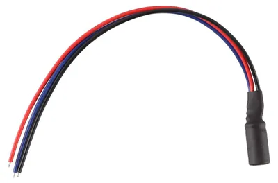 Rückfahrkamera-Verkabelungsset, 3 farbcodierte Kabel, Filter