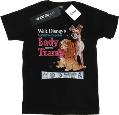 Produktbild von Disney - "Lady And The Tramp" T-Shirt für Herren BI19979 (XL) (Schwarz)
