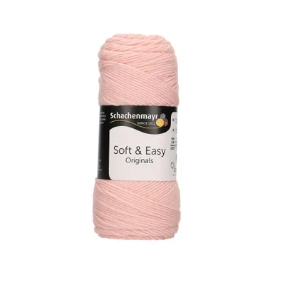 Zdjęcie produktu dla Schachenmayr Soft & Easy 00034 Rose Przędza dziewiarska