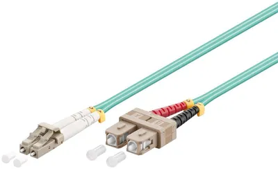 Zdjęcie produktu dla Goobay LC-SC OM3, 2 m, OM3, LC, SC