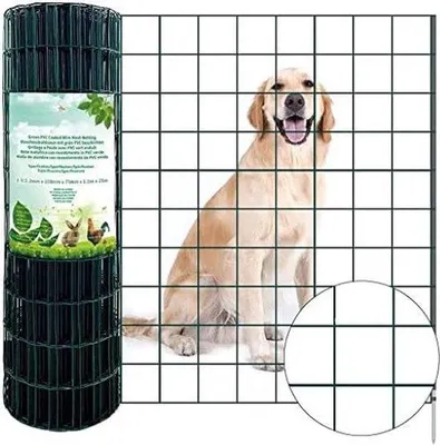 Produktbild von Famanu Drahtzaun 1,2 m x 20 m - PVC-beschichtet, galvanisiert