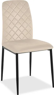 Immagine prodotto di Sedia imbottita in velluto MAVERIK Beige