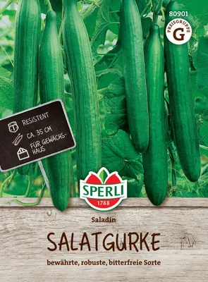 Produktbild von Gurke Saladin F1-Hybride | Gurkensamen von Sperli
