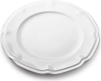 Image de Assiette plate en porcelaine Hella Hella, 26 cm, blanche, 1 pièce