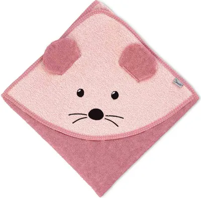 Produktbild von Sterntaler Badetuch100x100 Mabel rosa