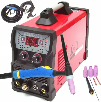 Produktbild von SCHWEIßGERÄT WELDMEISTER 13975 WIG AC/DC 200 Puls - TIG INVERTER PULSFUNKTION