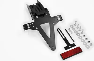 Obrázok produktu pre ZIEGER Classic Kompletný držiak evidenčného čísla kompatibilný s Aprilia SMV 750 Dorsoduro BJ 2008-11