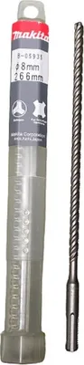 Produktbild von Makita SDS-Bohrer Deltagon 8 x 266 mm B-05935