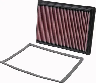 Produktbild von K&N 33-2086 Hochleistungsluftfilter für CADILLAC ELDORADO Coupe Langzeitfilter Quadratisch