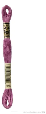 Produktbild von DMC Stickgarn Mouline Special 117mc - 316, 6 Fäden, 8 Meter