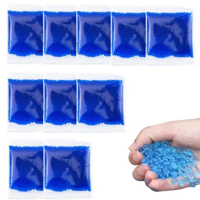 100.000 blaue Wasserperlen, 7-8 mm Gelkugeln, Dekoration