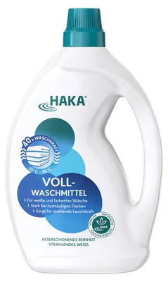 Produktbild von HAKA Vollwaschmittel 2l flüssiges Universalwaschmittel ohne Aluminium