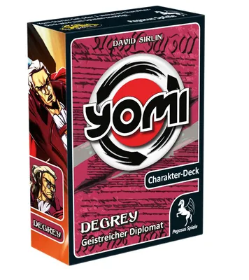 Zdjęcie produktu dla Pegasus Yomi Einzeldeck DeGrey, Gra karciana, 8 lat(a), 15 min
