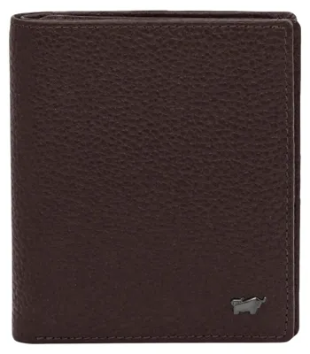 Produktbild von Portemonnaie THEO RFID Geldbörse H 16 Kartenfächer braun Herren - Leder