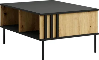 Produktbild von Kondela Couchtisch Rimina - Schwarz Onyx / Eiche Artisan