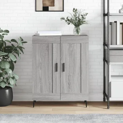 Produktbild von vidaXL Sideboard Grau Sonoma 69,5x34x90 cm Holzwerkstoff