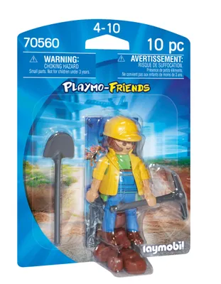 Zdjęcie produktu dla PLAYMOBIL 70560 Playmo Friends Robotnik budowlany