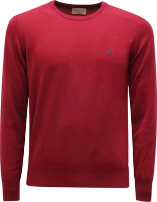 Obrázek produktu pro 8624Av Maglione Uomo Brooksfield Man Vlněný Svetr Bordó