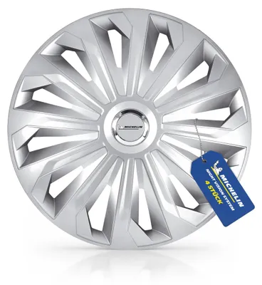 Produktbild von MICHELIN 92001, 35,6 cm (14"), ABS Synthetik, Kunststoff, Silber, Jede Marke