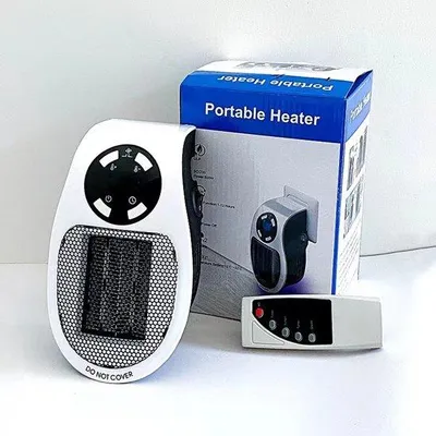 Produktbild von Mini-Keramik-Heizmatte, digitales Display, Energieeffizient, mit Thermostat und Überhitzungsschutz