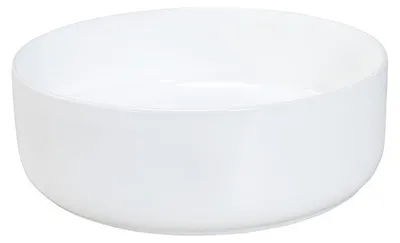 Immagine prodotto di Lavabo da appoggio rotondo 36,5 cm bianco lucido in Vetroceramica