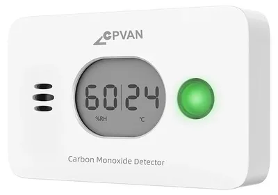 Image de Détecteur de monoxyde de carbone, batterie de 10 ans, alarme 85 dB, 1 unité