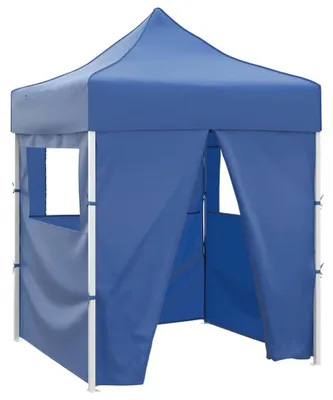 Immagine prodotto di Vidaxl -Partyzelt con 4 posti a sedere faltbar 2x2 m Stahlblau