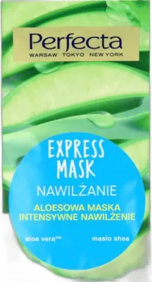 Obrázok produktu pre Perfecta Express Mask, intenzívna hydratačná maska na tvár s aloe vera, 8 ml