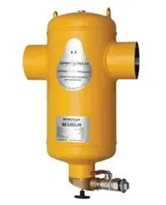 Produktbild von EDER SPIROTECH Schlammabscheider, BE050LM, SpiroTrap Magnet, DN50, Schweißstutzen, 10bar, 110°C, 1 Stk.