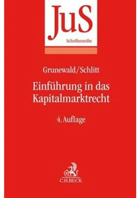 Obrázek produktu pro Einführung in das Kapitalmarktrecht