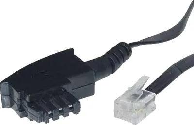 Produktbild von shiverpeaks BASIC-S Telefonkabel schwarz 6,0 m