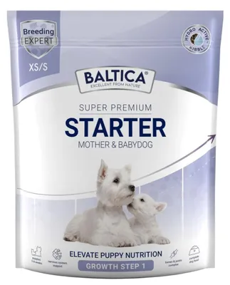 Immagine prodotto di BALTICA Super Premium, cibo secco per cani, linea "Starter Mother & Babydog" taglia XS/S - 1 kg