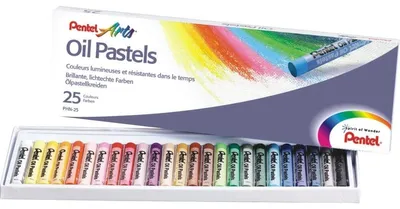 Image de Pastels à l'huile 25 couleurs Pentel