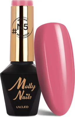 Obrázek produktu pro Molly Nails #Natural Hybrid Nail Polish by Monika Mielniczuk HEMA/Di-HEMA-free 8g No. #N5