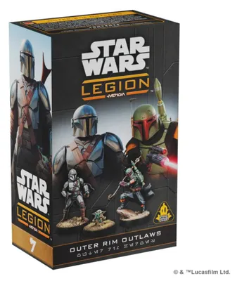Produktbild von Star Wars Legion Outer Rim Outlaws - Spiel-Zubehör - ENG Edition