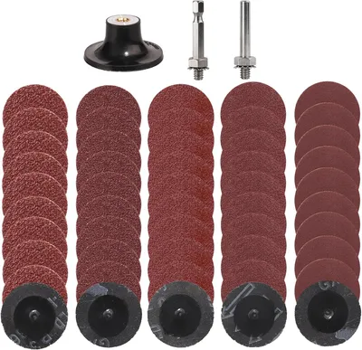 Produktbild von Schnellwechselscheiben 50 mm, 53 Stück, Körnung 36-240