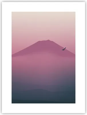 Produktbild von Poster - Poster ohne Rahmen - Vulkan Vogel Natur - 30x40 cm - Wand Bild - Wanddeko - Wandbilder - Kunstposter - Wandposter - Bilder - Kunstdruck - Wanddekoration - Wandbild - P2XPA30x40-4124